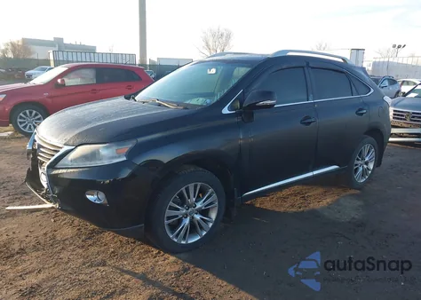 2013 Lexus Rx 350 z USA, uszkodzony, nr VIN 2T2BK1BA6DC171101